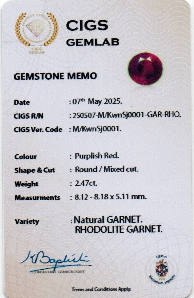 Raw Ruby Crystal